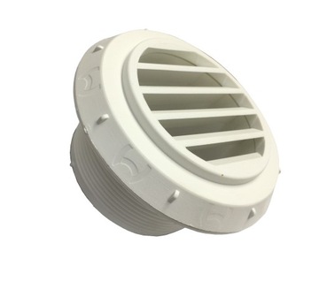 WYLOT POWIETRZA WEBASTO BIAŁY FI 60MM – KRATKA 1320205A