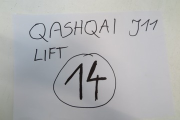 DESKA AIRBAG ULOŽENÍ PÁSY NISSAN QASHQAI J11 FACELIFT DEMONTÁŽ