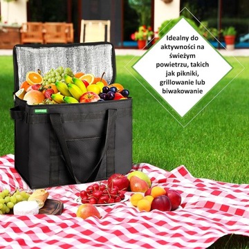 НАБОР 2 x COOL BAG Складная для еды, общий объем: 60 л