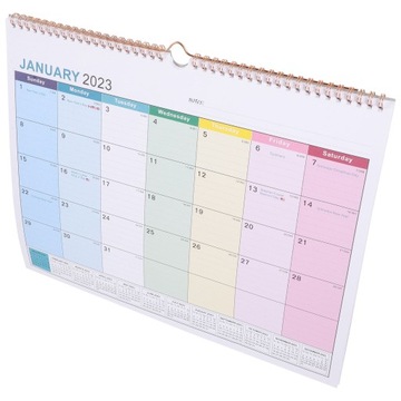 SOLIDNY KALENDARZ CODZIENNY DO BIURA 2024 37,50X30,00X1,00CM -2025