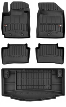 Set 3D gumové rohože Hyundai i10 2 Hb 2013-2019