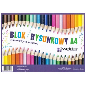 Blok rysunkowy A4 Wektor