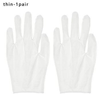 Hot Sale 1Pair White Cotton Gloves Labor