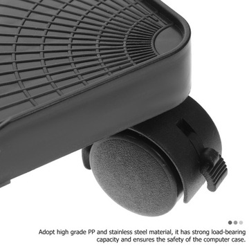 Охлаждающая подставка Колеса для компьютерной тележки Держатель для ноутбука