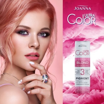 Joanna Ultra Color Pigment для розовых светлых волос