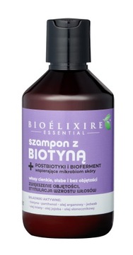 Bioelixire Biotyna Szampon wzmacniający wzbogacony biofermentem 300ml