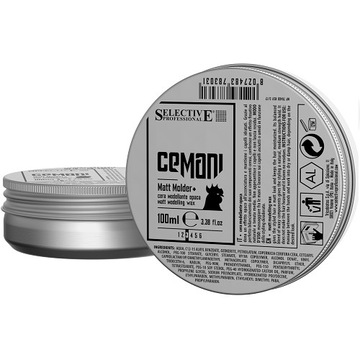 Selective Professional Cemani Pasta do włosów matująca 100 ml