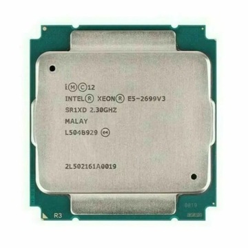 Procesor Xeon E5-2699 v3, 18 rdzeni, 36 wątków, 2,3 GHz LGA 2011-3, 45 MB