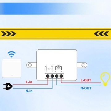 Беспроводной переключатель с кнопками приемника 2