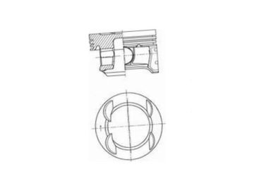 KOLBENSCHMIDT 41007610 PÍST