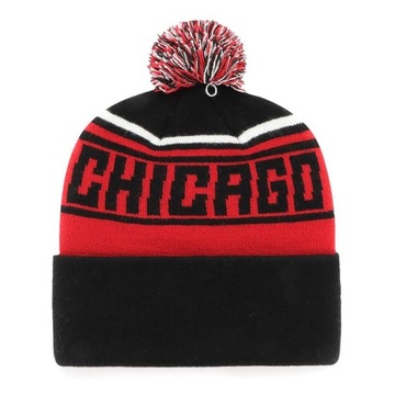 Czapka Zimowa Chicago Blackhawks Stylus 47 CUFF KNIT,uniwersalny