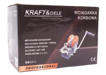 ЛЕБЕДКА, РУЧНАЯ РУКОЯТКА, ТРОСОВАЯ ЛЕБЕДКА, 3500 ФУНТОВ, 1588 КГ.