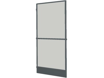 Moskitiera na drzwi drzwiowa samoz antracyt115x240