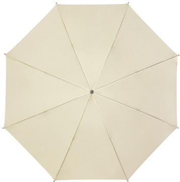 parasol do ślubu parasolka ŚLUBNA ecru i srebrna