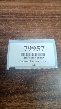 DAEWOO EVANDA SVĚTLOMET SVĚTLO PRAVÝ PŘEDNÍ