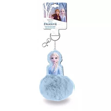 FROZEN KRAINA LODU BRELOK Z POMPONEM