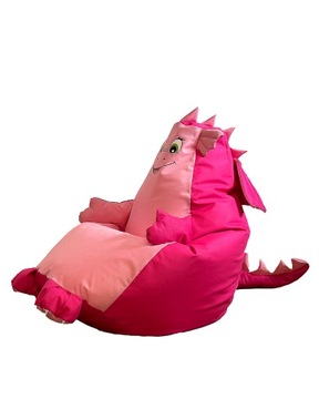 Большой, красочный пуф ДРАКОН в подарок.