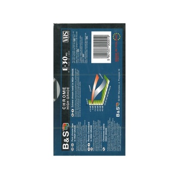 КАССЕТА VHS B&S E-30 ХРОМ