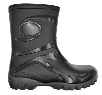 ПОЛЬСКИЕ МУЖСКИЕ РЕЗИНОВЫЕ БОТИНКИ YOUNG 2 ЧЕРНЫЕ DEMAR 40