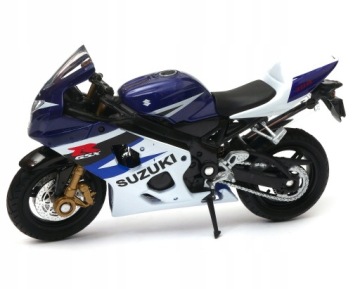 SUZUKI GSX-R750 модель метал-пластик WELLY мотоцикл 1:18