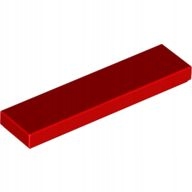 LEGO 2431 Czerwona gładka 10szt.