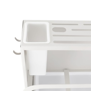 ŚCIENNY STOjak NA NOŻE DO PRZECHOWYWANIA NOŻY BIAŁY