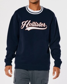 bluza Abercrombie Hollister XL granatowa