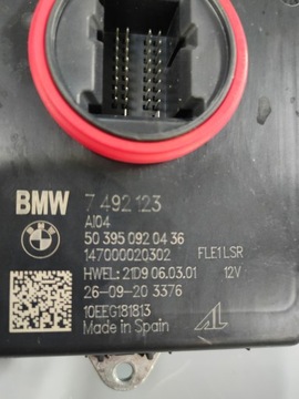 BMW X1 F45 MODUL MĚNIČ SVĚTLA LED 7492123