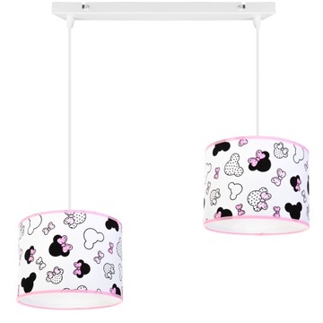 LAMPA WISZĄCA SUFITOWA LOFT DZIECIĘCA ABAŻUR LED