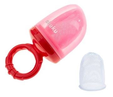 Akuku GRYZAK Do OWOCÓW Pokarmu Siateczka PINK