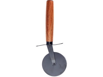 НАБОР Доска круглая 30 см + НОЖ ДЛЯ ПИЦЦЫ - ДЕРЕВО АКАЦИИ