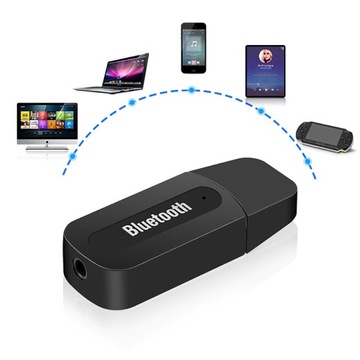 ЗВУКОВОЙ ПРИЕМНИК АДАПТЕР BLUETOOTH USB + AUX
