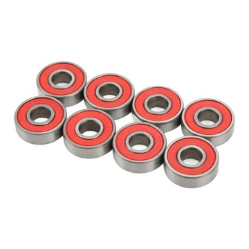 8шт 608RS ABEC 9 шарикоподшипник из углеродистой стали герметичные подшипники