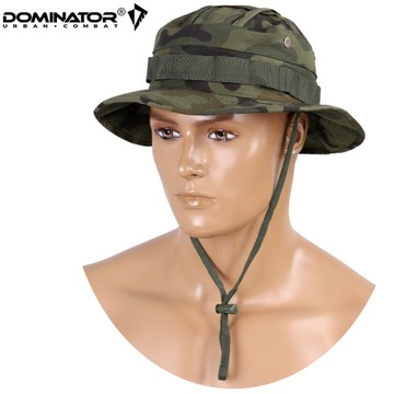 Kapelusz Wojskowy DOMINATOR BOONIE Rip-Stop z regulacją PL Moro wz.93 L/XL