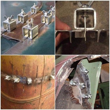 8 ШТ. ПРОЧНЫЕ СВАРОЧНЫЕ ЗАЖИМЫ ДЛЯ КОРПУСА