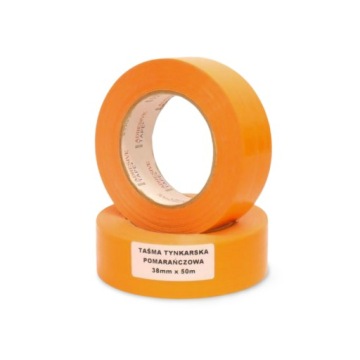 ОРАНЖЕВАЯ ШТУКАТУРНАЯ ЛЕНТА 38Х50М