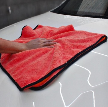 Полотенце для сушки автомобильной краски, микрофибра, 90х60, 750мг, супервпитывающий.