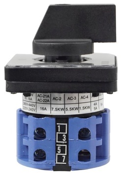 ŁĄCZNIK KRZYWKOWY 16A 0-1 3F TABLICOWY IP65