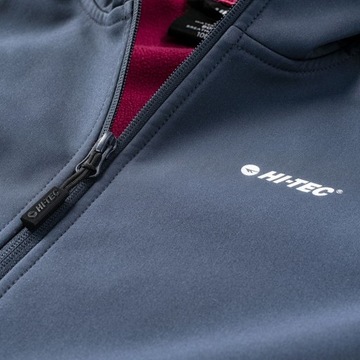 KURTKA PRZEJŚCIOWA DAMSKA PRZECIWDESZCZOWA SOFTSHELL HI-TEC NETI KAPTUR S