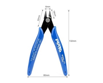 Plato M170 Cążki szczypce modelarskie boczne 130mm 24H