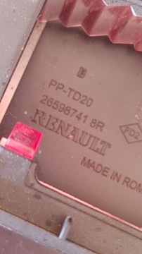 DACIA SANDERO II TŘETÍ SVĚTLO STOP (265987418R)