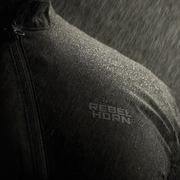 Текстильная мотоциклетная куртка Rebelhorn Cubby v Anthracite Black Red