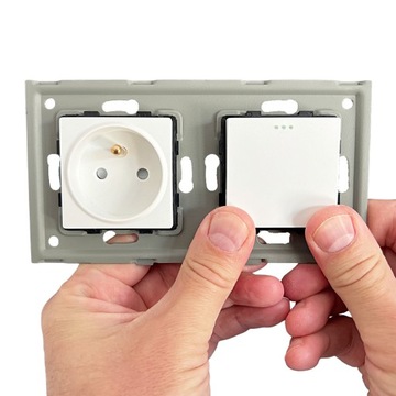 Модуль розетки Розетка со штырьком для рамок MIUUN