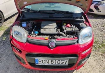 Fiat Panda III 2017 Fiat Panda 2017r, 1.2 Benzyna. Uszkodzony lewy bok. 1.2 Benzyna 80KM, zdjęcie 4