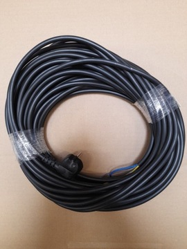 Przewód PVC H05VV-F 3x1,5 25m wtyczka Unischuko