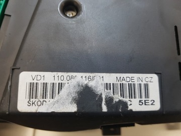 BUDÍKY PŘÍSTROJOVÁ DESKA SKODA SUPERB 1.9 TDI