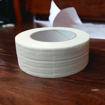 Лента клейкая ремонтная разметочная 48мм 45м, универсальная, БЕЛАЯ