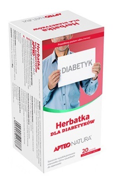 Herbatka dla diabetyków APTEO NATURA 20 saszek