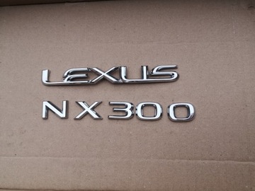 LEXUS NX300H ZNAK ZNAKY NÁPIS LOGO KRYT ZADNÍ