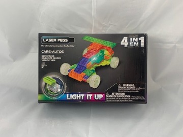 Klocki Laser Pegs 4 in 1 Cars MPS300B